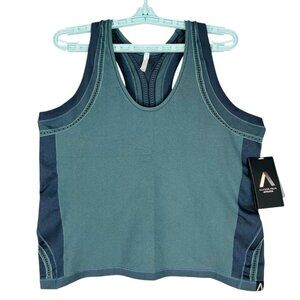 Athleta Allyson Felix Women's Legend Shine Tank Size 2X Breathable Racerback NWT